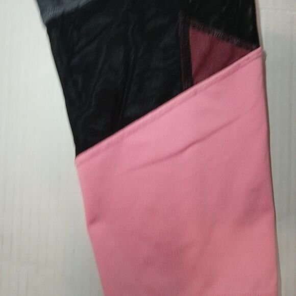 Victoria Secret Pink Ultimate High-waist Ankle Legging Gray Mesh Pink SZ-Large - Picture 16 of 16